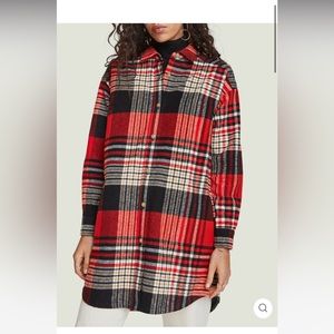 Scotch & Soda Oversized Checked Overshirt